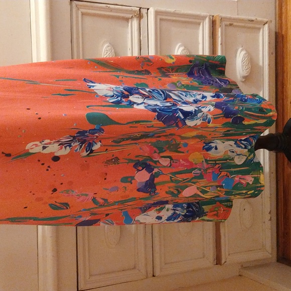 NWT Made with Love peach sleeveless dress Sz M - Picture 5 of 8